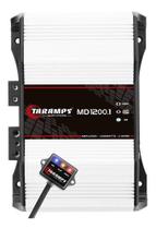 Módulo amplificador md 1200.1 2 ohms taramps + monitor led clip m1 taramps
