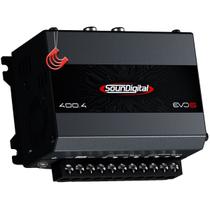 Módulo Amplificador Potência 400w 4 e 2 canais 4 ohm SounDigital 400.4 EVO6