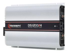 módulo amplificador potencia taramps ds1200 1200x4 4 canais 1200 watts rms 2 ohms para super tweets