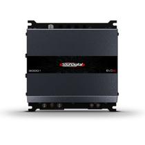 Módulo Amplificador Soundigital SD 3000.1 EVO 6 3000W Rms 2 Ohms 1 Canal