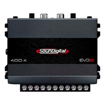 Módulo Amplificador Soundigital Sd400.4 Evo 6.0 4 Ohms Módulo Amplificador Soundigital Sd400.4 Evo 6.0 4 Ohms
