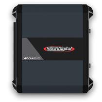 Modulo Amplificador Soundigital Sd400.4 Evo Brigde 4 Ohms