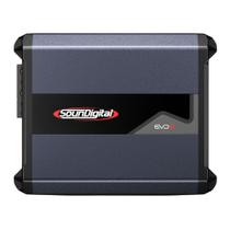 Módulo Amplificador Soundigital SD800.1 EVO 5 1 Canal 800W RMS 4 Ohms SD 800