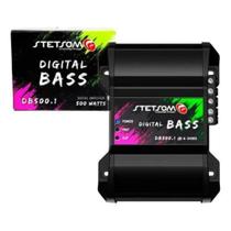 Módulo Amplificador Stetsom Db500.1 500W Rms 1 Canal 4Ohms Módulo Amplificador Stetsom Db500.1 500W Rms 1 Canal 4Ohms