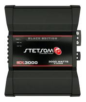 Módulo Amplificador Stetsom Ex3000 Black 1 canal 2 Ohms 3000w