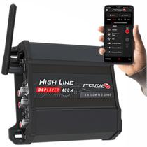 Modulo Amplificador Stetsom Hl400.4 Dsplayer 400w Fm Bt Usb