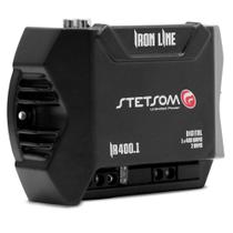 Módulo Amplificador Stetsom Iron Line IR400.1 400W RMS 1 Canal Mono 2 Ohms