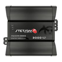 Módulo Amplificador Stetsom Vulcan 3000 1 Canal 3000W RMS 1 Ohm Som Automotivo