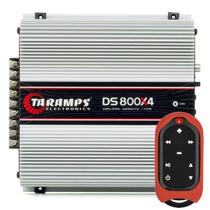 Módulo Amplificador Taramps Ds 800x4 + Controle De Longa Distância Tlc-3000
