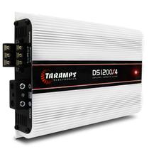 Módulo Amplificador Taramps DS1200x4 1200W RMS 2 Ohms 4 Canais RCA Classe D