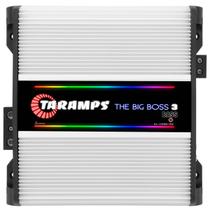 Modulo Amplificador Taramps The Big Boss 3 Bass 3000w Multi Impedância 0,5 a 2 Ohms Variável Led RGB Grave