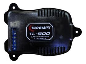 Módulo Amplificador Taramps TL500 2 Canais 2 Ohms Som 80Hz a 40KHz