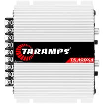 Módulo Amplificador Taramps TS 400x4 2 Ohms 4 Canais 100W RMS Full Range LED Indicativo e Crossover