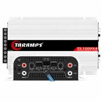 Módulo Amplificador Taramps TS1200X4 1200W RMS 4 Canais 2 Ohms Full Range Som Automotivo Módulo Amplificador Taramps TS1200X4 1200W RMS 4 Canais 2 Ohms Full Range Som Automotivo