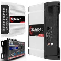 Módulo Amplificador Taramps TS400x4 400W e HD3000 3000W 1 Canal 4 Ohms com Processador STX2448 4 Vias