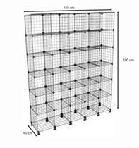Módulo Aramado Colmeia Com 30 casulos, 150x190 cm