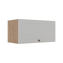 Módulo Armário Aéreo 70cm 1 Porta Basculante 100% MDF Cozinha Modulada Provence Robel Hanover/Fendi - Robel Móveis