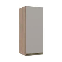 Módulo Armário Aéreo 88x35 1 Porta 100% MDF Cozinha Modulada Gold Robel Hanover/Fendi