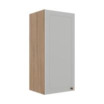 Módulo Armário Aéreo 88x40 1 Porta 100% MDF Cozinha Modulada Provence Robel Hanover/Fendi