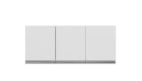 Módulo Armário Aéreo P/ Cozinha Andreia 120cm c/ 3 Portas - Ajl Móveis Módulo Armário Aéreo P/ Cozinha Andreia 120cm c/ 3 Portas - Ajl Móveis