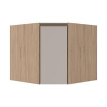 Módulo Balcao De Canto Obliquo 100% MDF Cozinha Modulada Gold Robel Hanover/Fendi