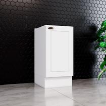 Módulo Balcão de Cozinha 1 Porta 40cm Branco Emily Espresso Móveis