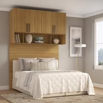 Módulo Cabeceira Aéreo Casal 100% MDF150cm em MDF com 4 Portas Altezza