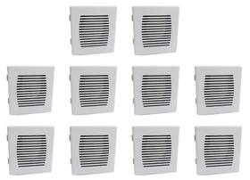 Módulo Campainha Cigarra Bivolt Bco Linha Pérola Radial c/10