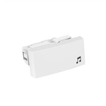 Módulo Campainha Pulsador Bivolt Branco Beleze Enerbras Módulo Campainha Pulsador Bivolt Branco Beleze Enerbras
