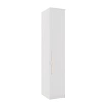 Módulo Canto 1 Porta 5 Prateleiras 100% MDF Decor Branco Módulo Canto 1 Porta 5 Prateleiras 100% MDF Decor Branco