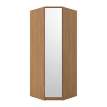 Módulo Canto 1 Porta com Espelho 100% MDF Decor Marrom/Freijó