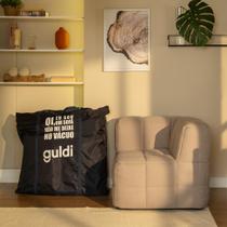 Módulo Canto Sofá Guldi Popup Linho Bege