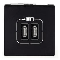 Modulo Carregador 2 X USB-C 3A Pial Plus+ Legrand 615096PT