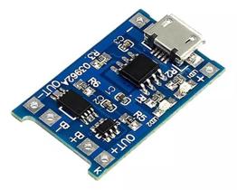 Módulo Carregador Bateria Litio Tp4056 Micro Usb C Proteção