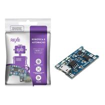 Módulo Carregador de Bateria 5V Tp4056 18650 Usb - RoXo