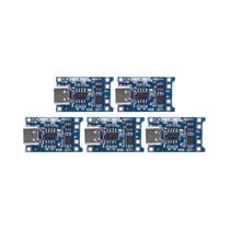 Módulo Carregador De Bateria De Lítio 18650 Tipo-C USB C 5-50PCS 4.5V-5V 1A Proteção De Dupla Função