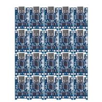 Módulo Carregador De Bateria De Lítio 18650 TP4056 USB Tipo-C 5V 1A Com Proteção Para Projetos DIY