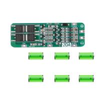 Módulo Carregador De Bateria De Lítio 20A 3S BMS 11.1V 12V 12.6V Placa De Proteção PCB Para Células