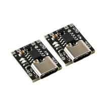 Módulo Carregador De Bateria De Lítio Menor 1A Tipo-C 3.7V4.2V Com Placa De Proteção 2-10PCS