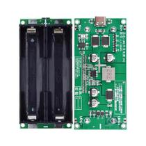 Módulo Carregador De Bateria De Lítio Tipo-C 15W 3A DC-DC Step up Booster Carregamento Rápido