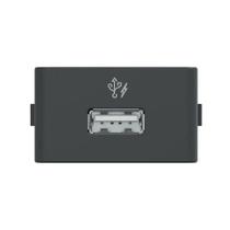 Módulo Carregador Usb-A Grafite Fosco Lunare Up Schneider