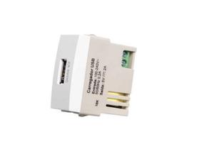 Modulo Carregador Usb Margirius Sleek 2A Modulo Carregador Usb Margirius Sleek 2A