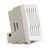 Módulo Cigarra 220V Sleek Branco Margirius Módulo Cigarra 220V Sleek Branco Margirius