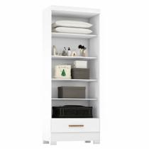 Módulo Closet 1 Gaveta Smart Versatile Espresso Móveis