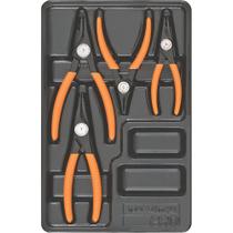 Módulo com Alicates para Anéis 4 Peças Tramontina PRO Orgnizador Ferramentas para Gavetas e Armários