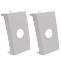 Modulo Com Saída De Fio Com 2 Unidades Branco - Margirius Modulo Com Saída De Fio Com 2 Unidades Branco - Margirius