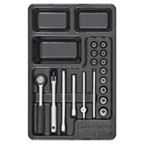 Módulo Com Soquetes 1/4'' - 17 Peças (44980/016) - Tramontina Pro