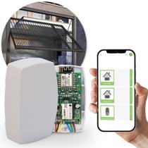 Modulo Control Wifi Duplo Portão Alarme App No Celular Ipec