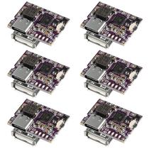 Módulo Conversor Boost DWEII IP5310 - 5V 3.1A - 6 Portas Type-C