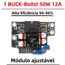 Módulo Conversor Buck Boost 150w 12a DC-DC 5v 12v 15v 24v Regulador De Tensão Para Unidade De